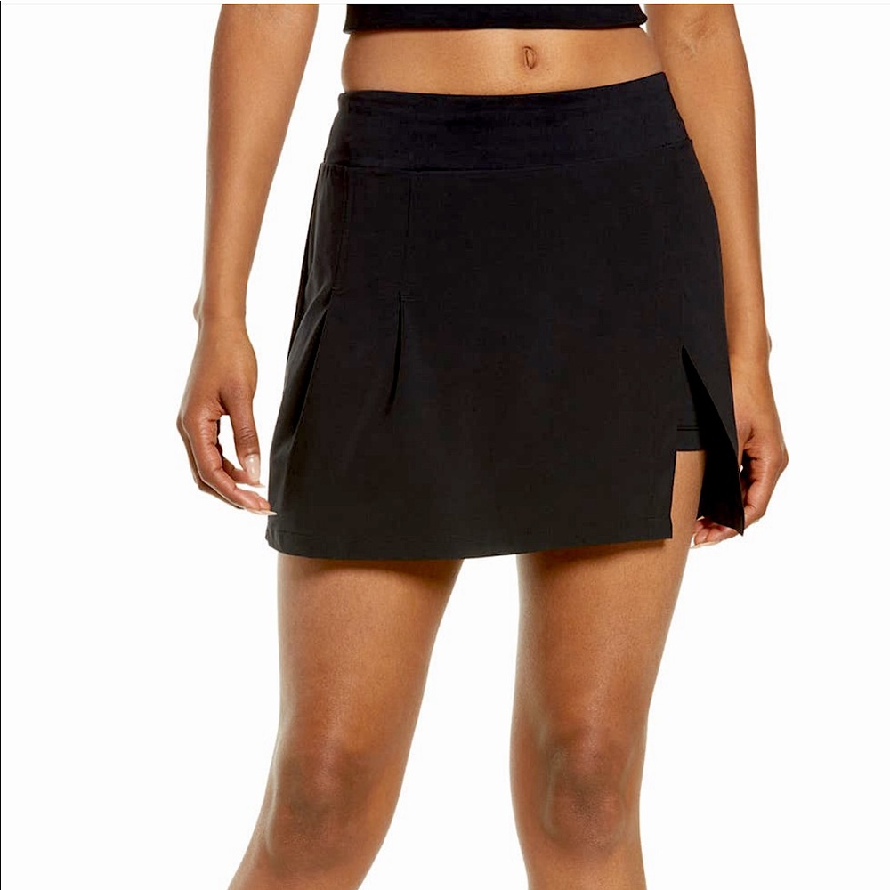 Zella Getaway High Waist Wrap Skort